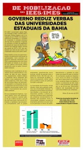 O anúncio foi publicado no jornal A Tarde desta segunda-feira (26).