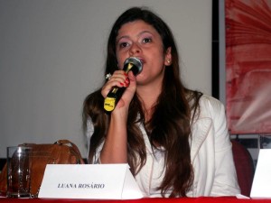 Professora Luana Rosário. Imagem: Facebook.