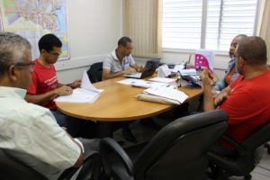 Reunião com a Assessoria da presidente da Comissão Educação, Cultura, Ciência, Tecnologia e Serviços Públicos. Foto: Ascom Fórum das ADs