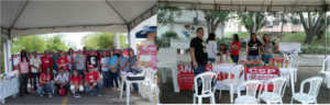 Portões fechados, panflegens e café da manhã na Uesb. Fotos: Ascom Adusb  