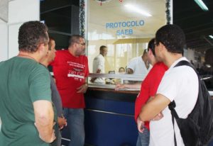 Fórum das ADs protocola na Saeb, SEC e Governadoria a pauta 2018. Foto: Ascom Fórum das ADs